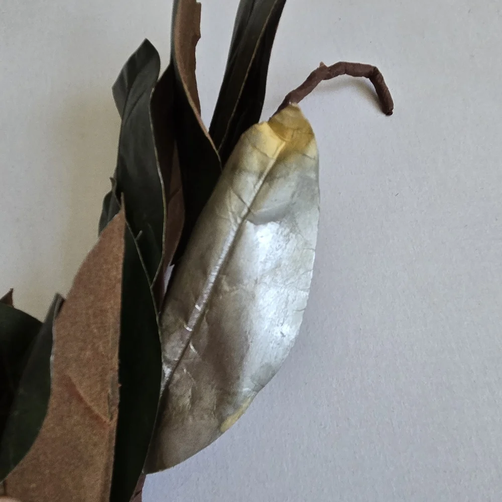 Pottery Barn Magnolia Leaf Garland READ READ READ